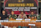 Kamp-KKB-di-Nabarua-Dibongkar-Aparat-Gabungan,-Ratusan-Amunisi-dan-Puluhan-Juta-Rupiah-Diamankan