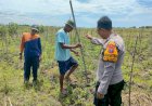Bhabinkamtibmas-Desa-Wonoplintahan-Laksanakan-Pengecekan-Lahan-P2B