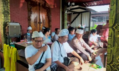 Persembahyangan-Hari-Suci-Agama-Hindu-Di-Polresta-Sidoarjo