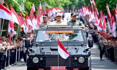Presiden-Prabowo-Disambut-Meriah-di-Pembukaan-Apel-Kasatwil-Polri-2024