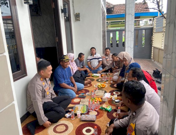 Jabat Kapolsek Tulangan, Gelar Silaturahmi dengan Tokoh Agama dan Masyarakat