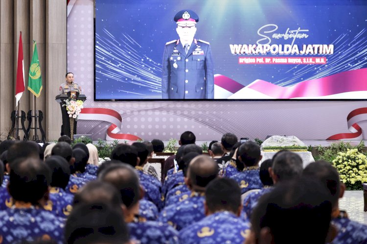 HUT KORPRI ke-54, Wakapolda Jatim Tegaskan Peran Strategis ASN Polri
