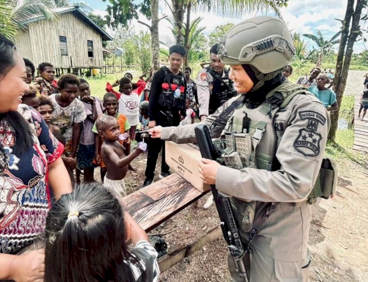 Satgas ODC 2026 Teguhkan Komitmen Kedamaian Melalui Patroli Humanis di Kabupaten Nduga